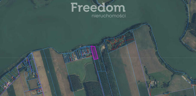 Działka nad Jeziorem Skarlińskim Warmia Mazury