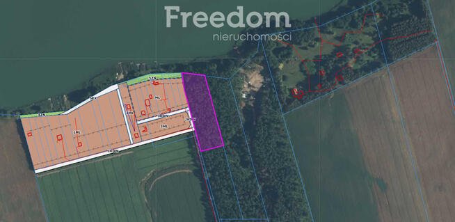 Działka nad Jeziorem Skarlińskim Warmia Mazury