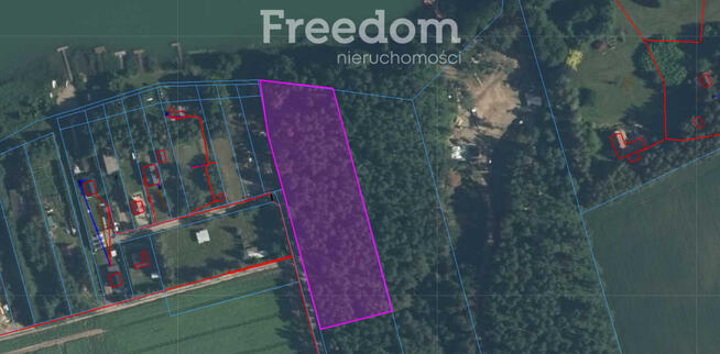 Działka nad Jeziorem Skarlińskim Warmia Mazury