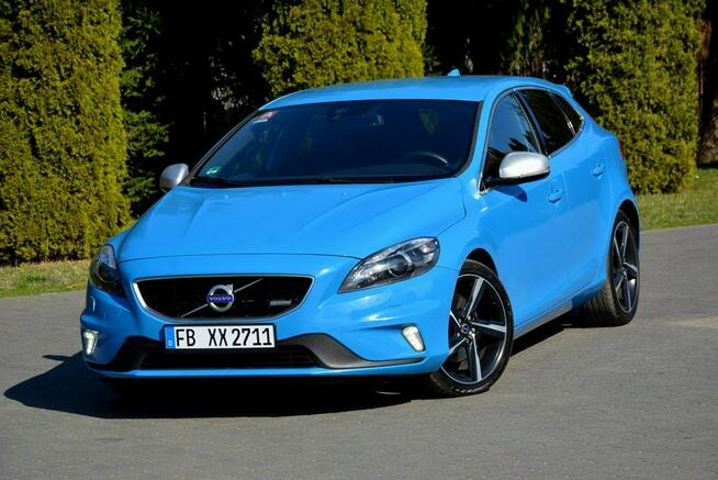 Volvo V40 R-Design Skóry Xenon LED Navi Virtual Zegary Klimatronic Alu 18" ASO