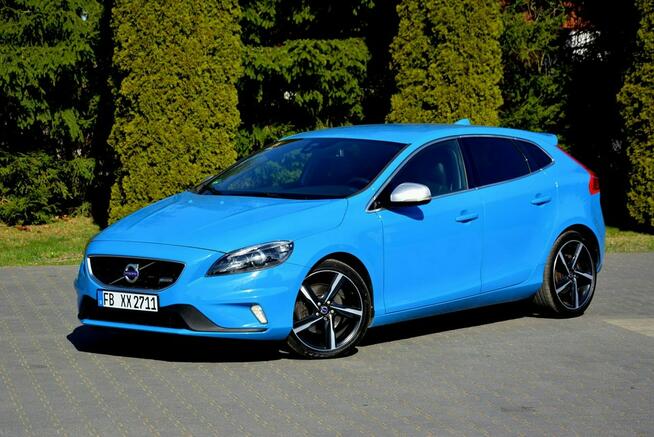 Volvo V40 R-Design Skóry Xenon LED Navi Virtual Zegary Klimatronic Alu 18" ASO