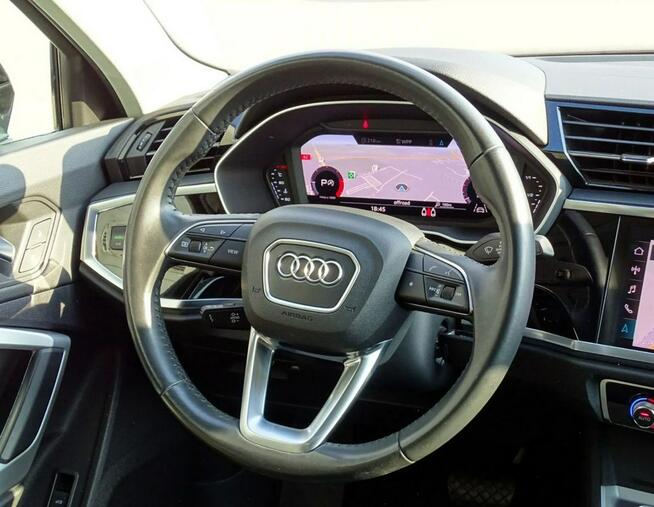 Audi Q3 2.0 TDI S tronic • Virtual Cockpit • CarPlay • Grzane fotele • Bezwypa