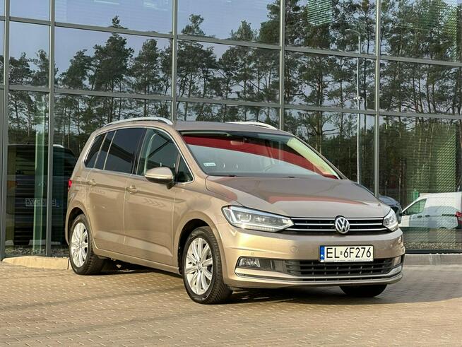 Volkswagen Touran 7osób 2kpl.opon SalonPL 1-Rej:2018 Łopatki Masaż Climatronic GWARANCJA