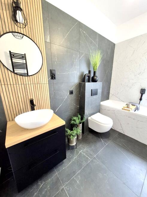 Nowy wykończony dom, Łąka - 10 km od centrum