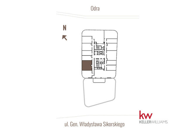 Mieszkanie Wrocław gm. Wrocław-Stare Miasto Szczepin, Gen. Władysława Sikorskiego