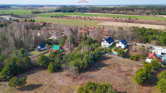 Dwie działki pod dom 1602 m² Błędowo, ul. Brzozowa