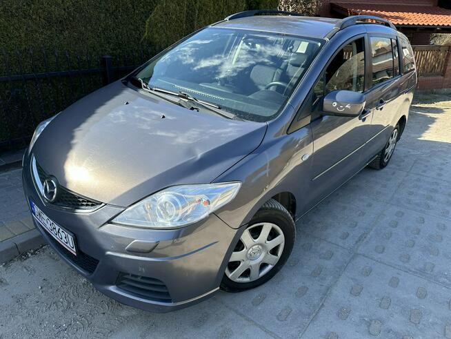 Mazda 5 1 rej 2009, 2 wł., 7 miejsc, polski salon, niski przebieg,hak,tempomat