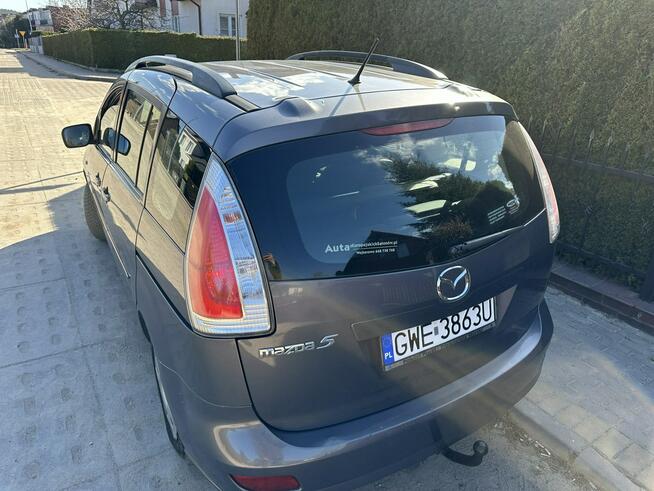 Mazda 5 1 rej 2009, 2 wł., 7 miejsc, polski salon, niski przebieg,hak,tempomat