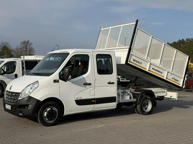 Renault Master 7 Osób Brygadówka DOKA 2,3/150KM Wywrotka (nie IVECO, VOLKSWAGEN)