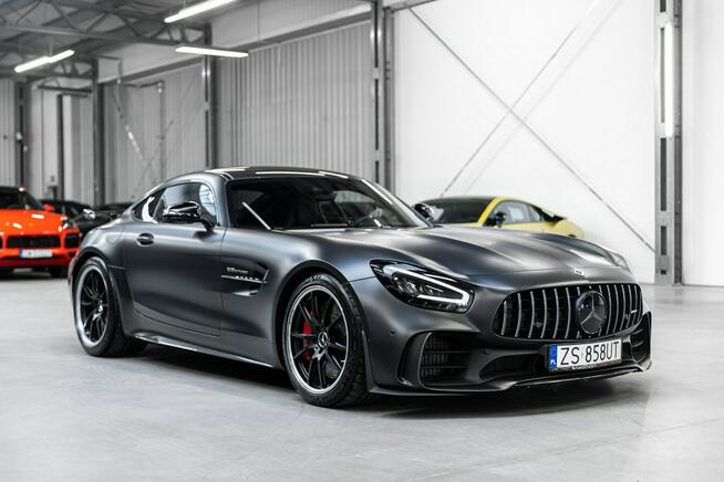 Mercedes AMG GT R 585KM. Gwarancja 03.2028. Pierwszy właściciel. Wzorowa historia.