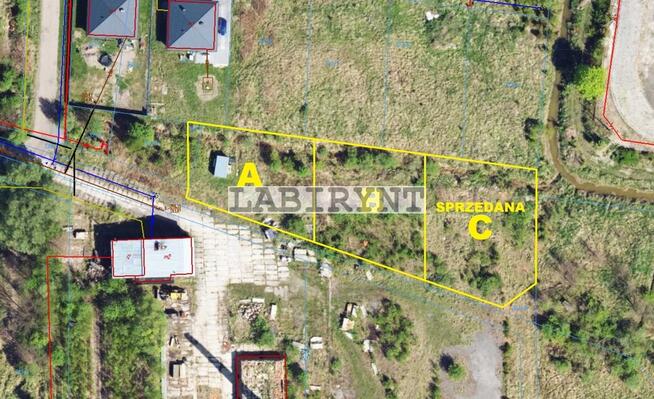 Brzeziny-Kolonia, ul. Rzeczna, 716m2, budowlana