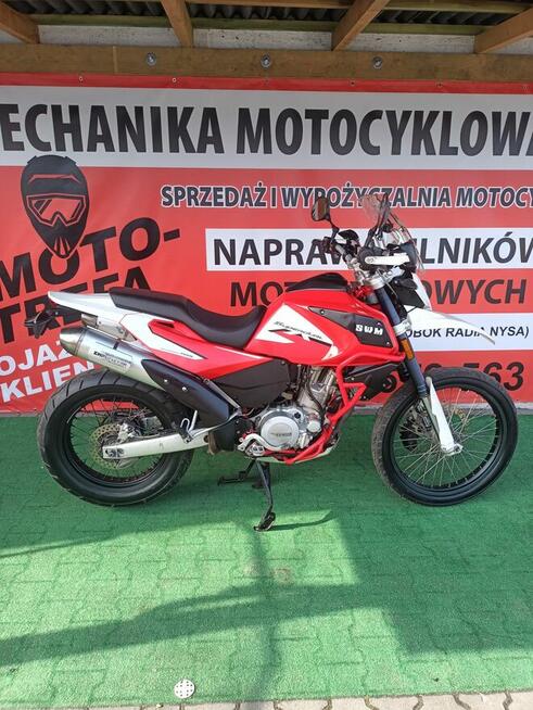 Motocykl SWM 600 Super Dual X