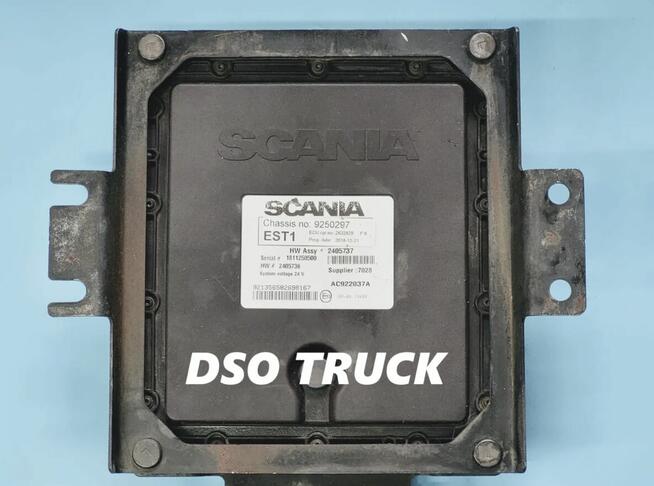 STEROWNIK OSI SKRĘTNEJ EST 1 Scania HW Assy 2405737 ECU 2632