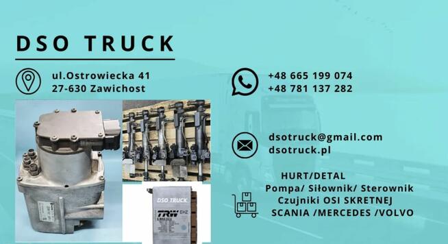Silownik OSI SKRETNEJ SCANIA 2420898 2717017 3022856