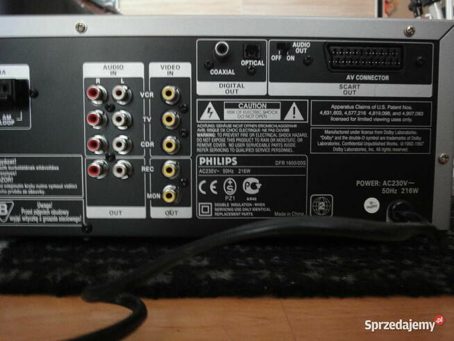 Amplituner kina domowego Philips-uszkodzony