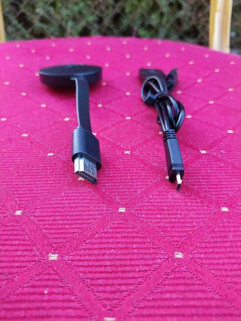 TV Stick odbiornik Chrome do telewizora Chromecast Dongle