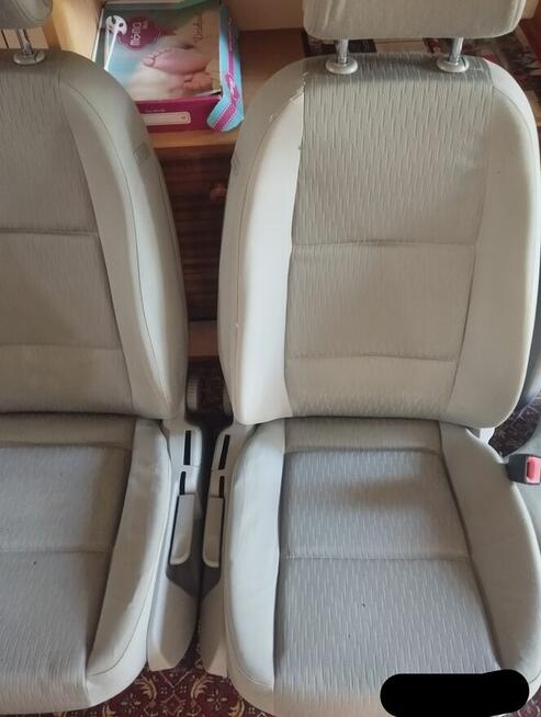 Fotele Audi A4 B7 cały komplet przód+tył ,szare zadbane