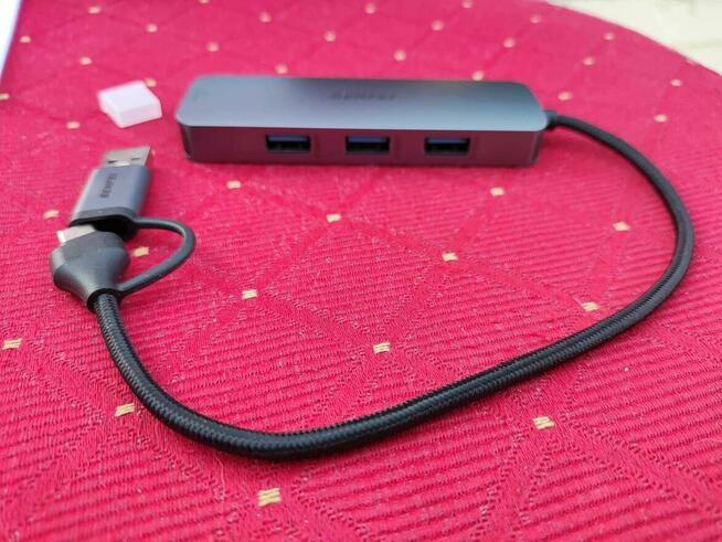 Hub Adapter Stacja dokująca USB-C USB3.0 Ethernet RJ45 BENFEI