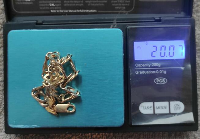 Złota bransoletka 14K, 585