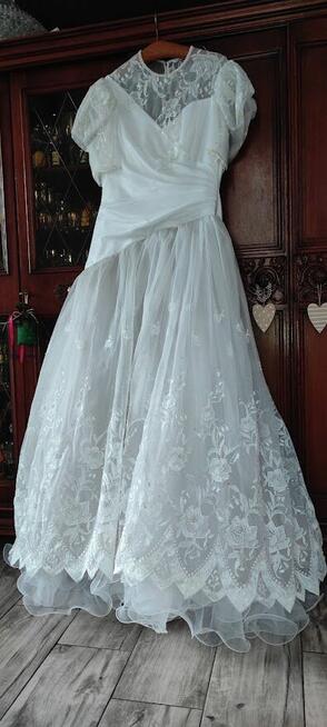 Bardzo ładna suknia ślubna rozmiar 42