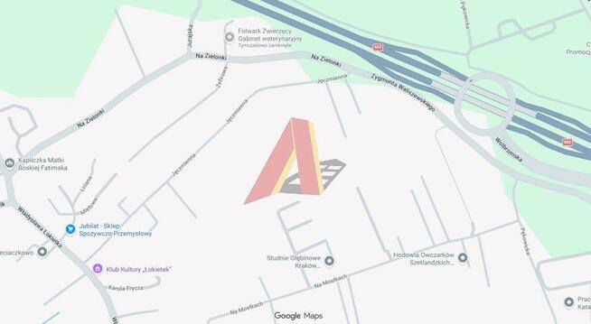 Działka budowlana Kraków Krowodrza, Tonie, Jęczmienna