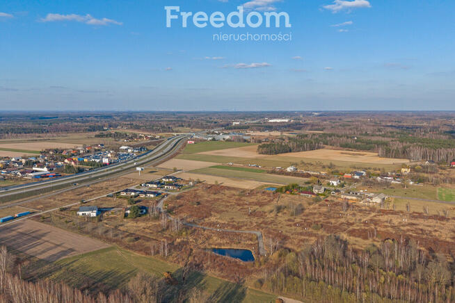 Działka 1032 m² w Krzach Dużych