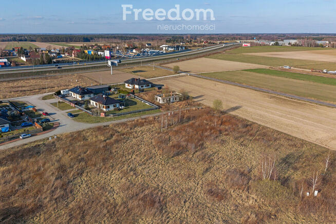 Działka 1032 m² w Krzach Dużych