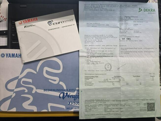 Yamaha Virago 535 R 2002 RATY Transport REJ PL Największy Wybór Moto w PL KAT A2