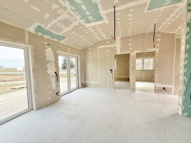 Nowoczesny dom szkieletowy Nieczajna Górna, 8,55ar