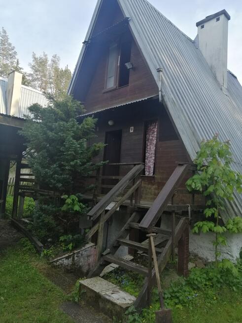 MARKSEWO-domek 41m2 nad jeziorem, działka 930m