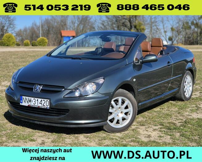 Peugeot 307 CC • benzyna • KABRIOLET • KAMERA COFANIA • ALU • KLIMA