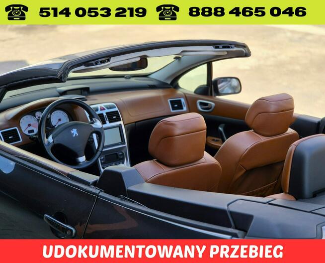 Peugeot 307 CC • benzyna • KABRIOLET • KAMERA COFANIA • ALU • KLIMA