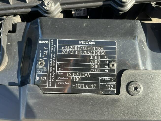 Iveco Daily 35S18 Hi-Matic Winda-750kg Chłodnia -20/+30*C + Sieć_230V * 3.0/180KM