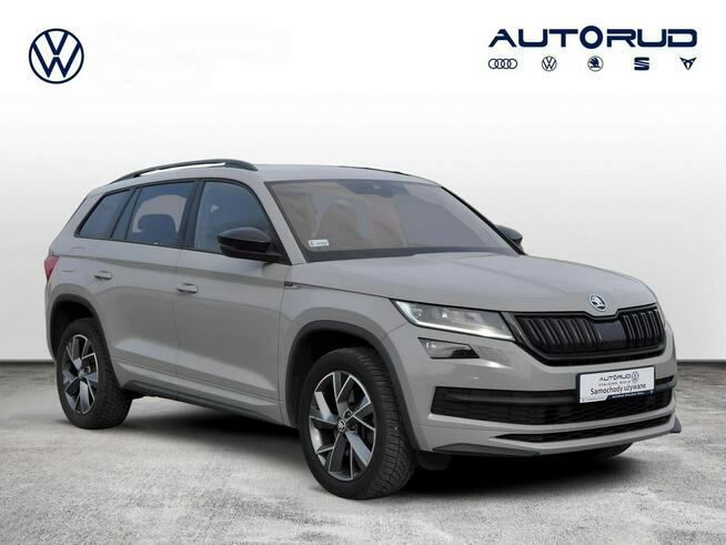 Škoda Kodiaq 2.0TDI 190KM 4X4 DSG Sportline Kamery360 El.Klapa Podgrz.Szyba Gwar.FV