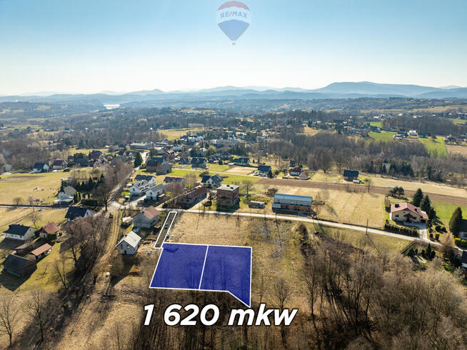 Działki budowlane Siepraw po 8 ar - z dala od S7