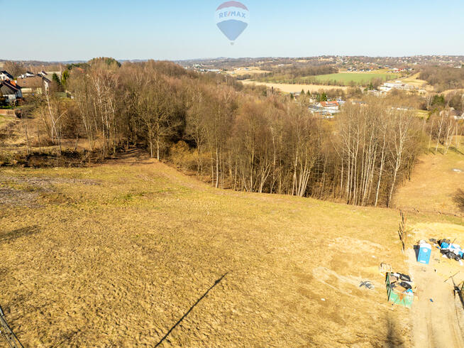 Działki budowlane Siepraw po 8 ar - z dala od S7