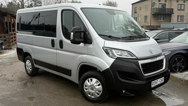 Peugeot Boxer BUS 9-Osób 2.2D*140PS*OPŁACONY*Bezwypadkowy*Serwis*VIP GWARANCJA24M