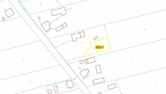 Działka budowlana Kamińsko gm. Przystajń,