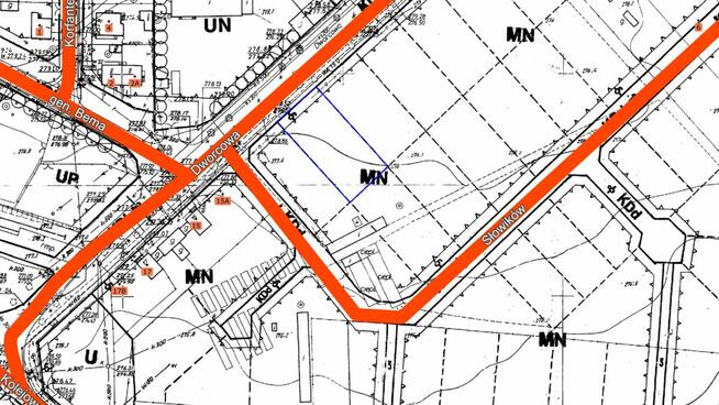 Działka budowlana Koszęcin, Dworcowa