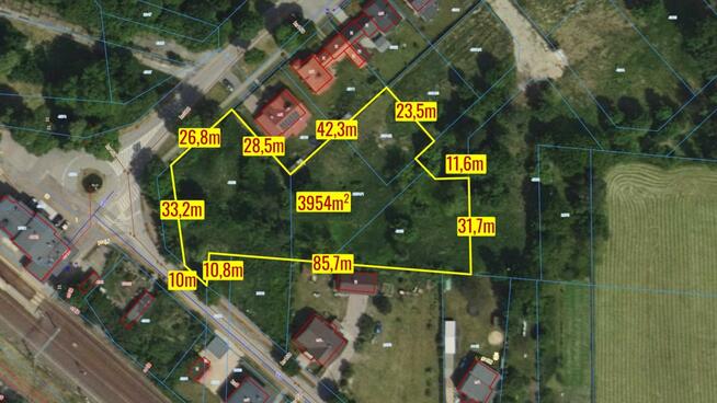 Działka usługowa Koszęcin, Słowików