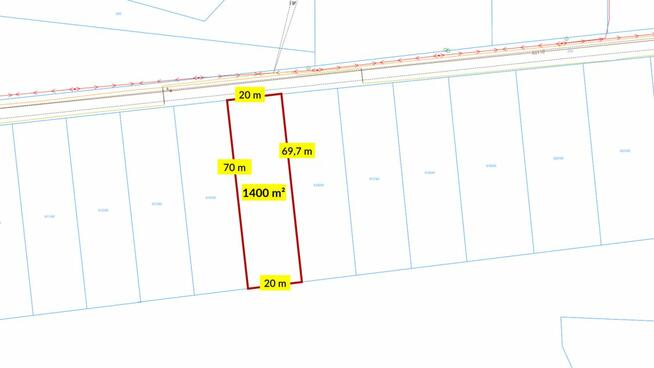 Działka budowlana Zborowskie gm. Ciasna, Dolna