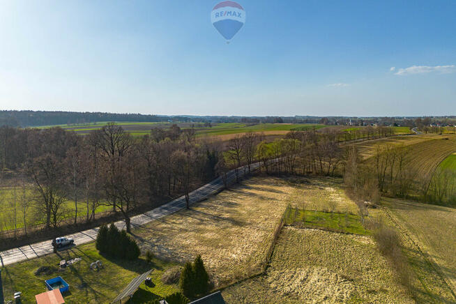 Działką usługowa, droga powiatowa Hecznarowice