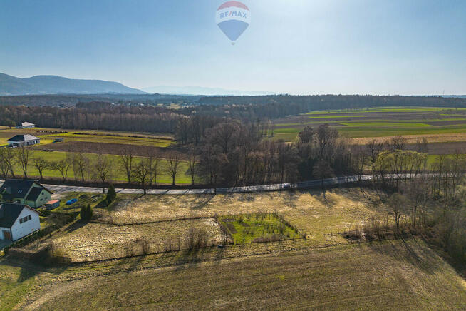 Działką usługowa, droga powiatowa Hecznarowice
