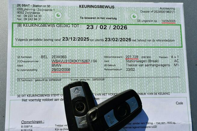 BMW 320 2.0D Serwis Skóra Nowe opony 216000 km. Nowe kpl. sprzęgło i dwumasa