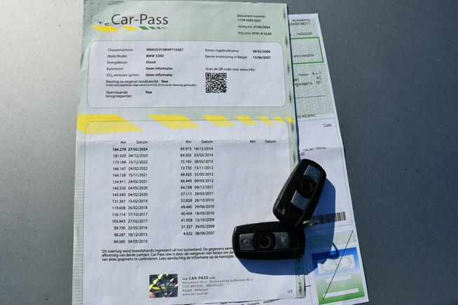 BMW 320 2.0D Serwis Skóra Nowe opony 216000 km. Nowe kpl. sprzęgło i dwumasa