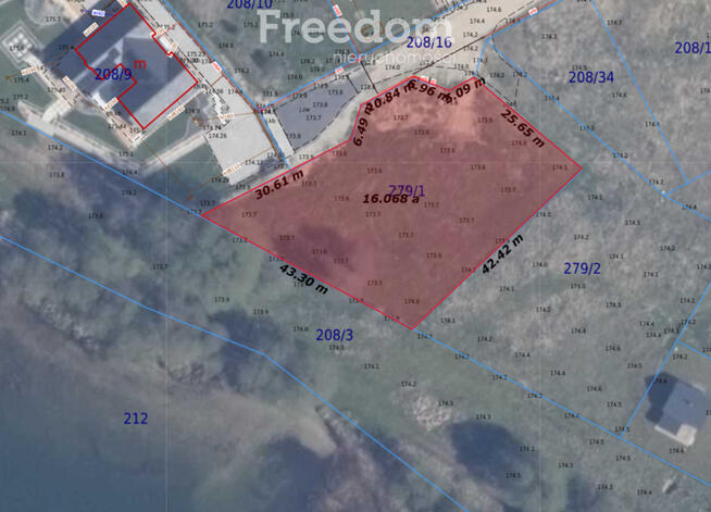 Działka budowlana przy linii brzegowej jeziora !