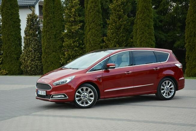 Ford S-Max Vignale Radar ACC Navi Full Led Skóry Panorama Wentylacja el.Kierowni