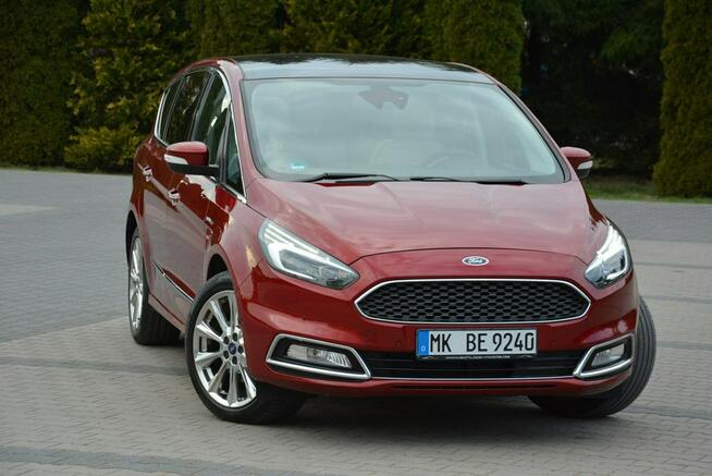 Ford S-Max Vignale Radar ACC Navi Full Led Skóry Panorama Wentylacja el.Kierowni