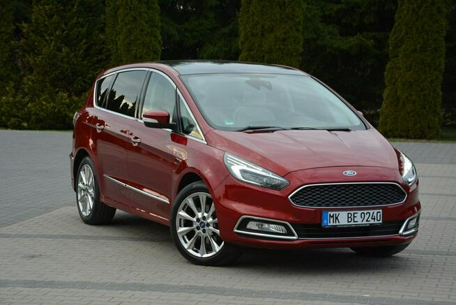 Ford S-Max Vignale Radar ACC Navi Full Led Skóry Panorama Wentylacja el.Kierowni