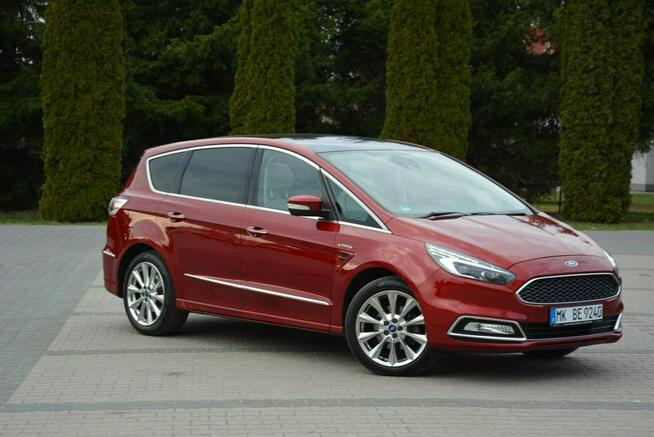 Ford S-Max Vignale Radar ACC Navi Full Led Skóry Panorama Wentylacja el.Kierowni